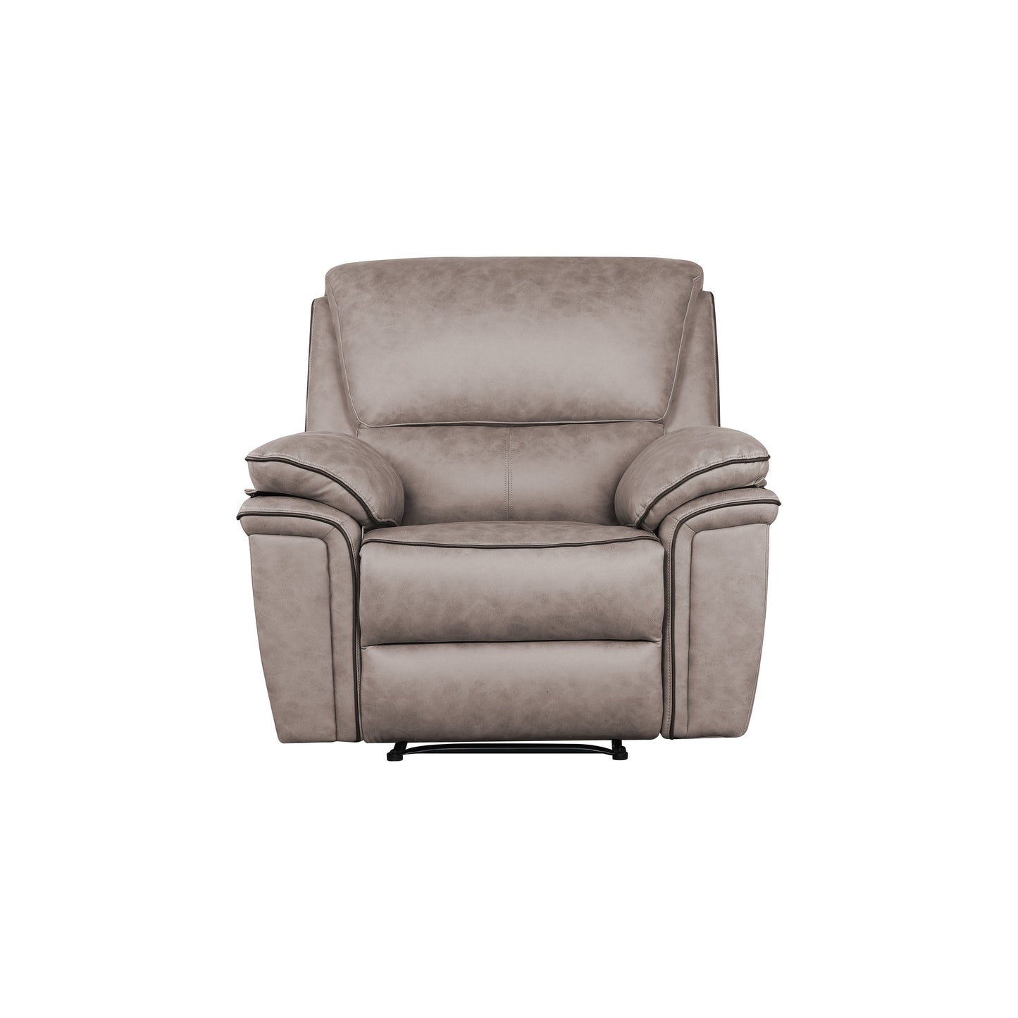 Brianna 3 + 2 reclining Sofa Range - Taupe Suede Fabric