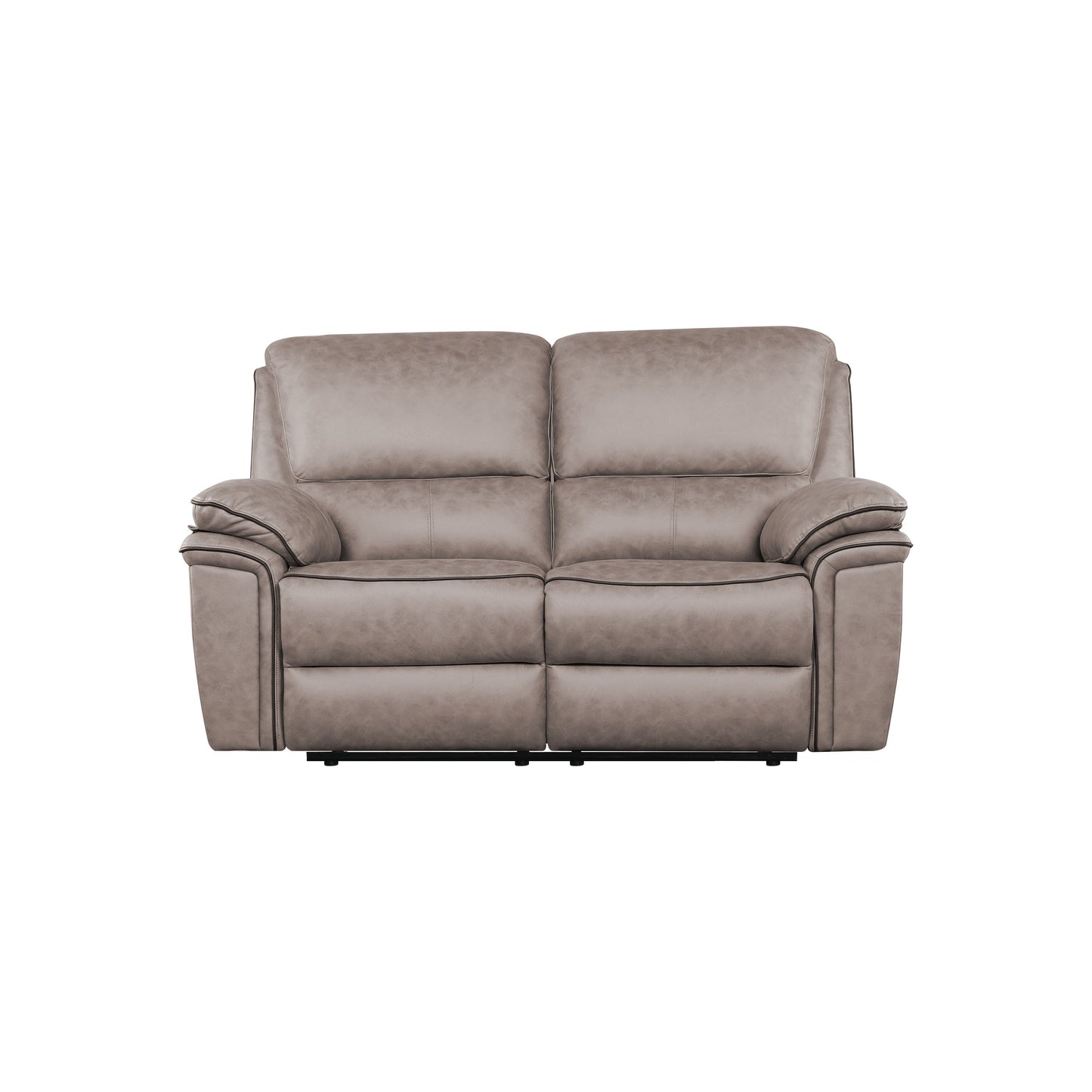 Brianna 3 + 2 reclining Sofa Range - Taupe Suede Fabric