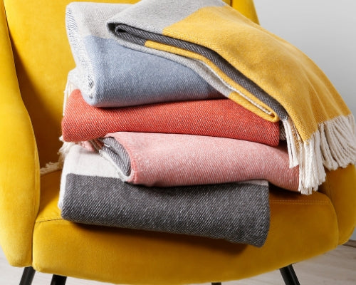 Scatter Box Riley Throw 127x178cm, Grey