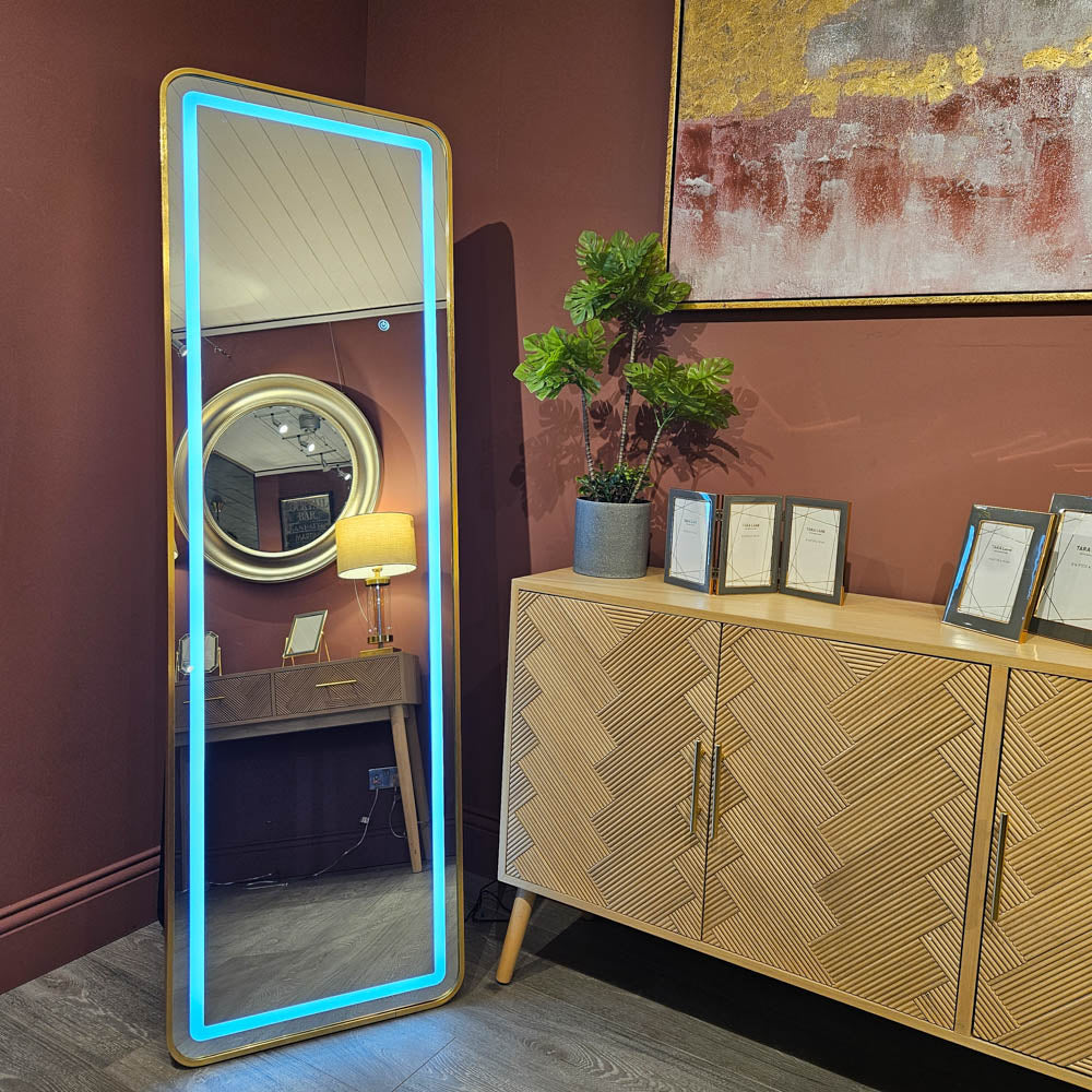 Led modena cheval gold 160 x 50cm