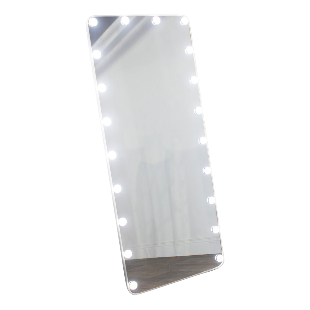 Led bulb modena cheval mirror white 170 x 70cm