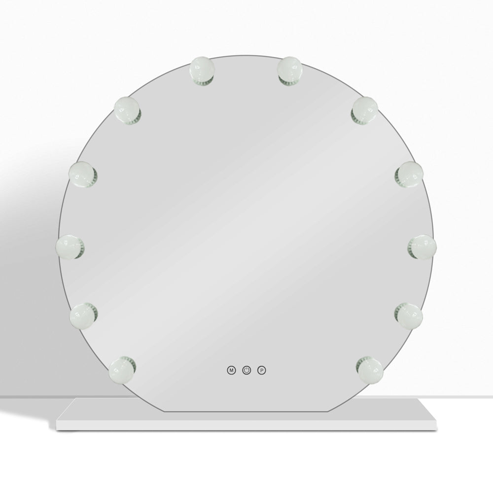 Hollywood round mirror large 90cm