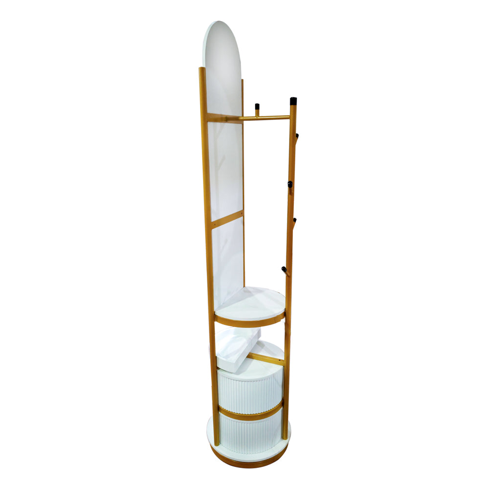 Teely rotating led dressing mirror