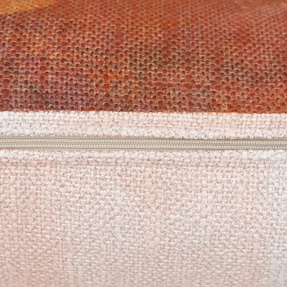 Geo Stack 45x45cm Cushion, Clay