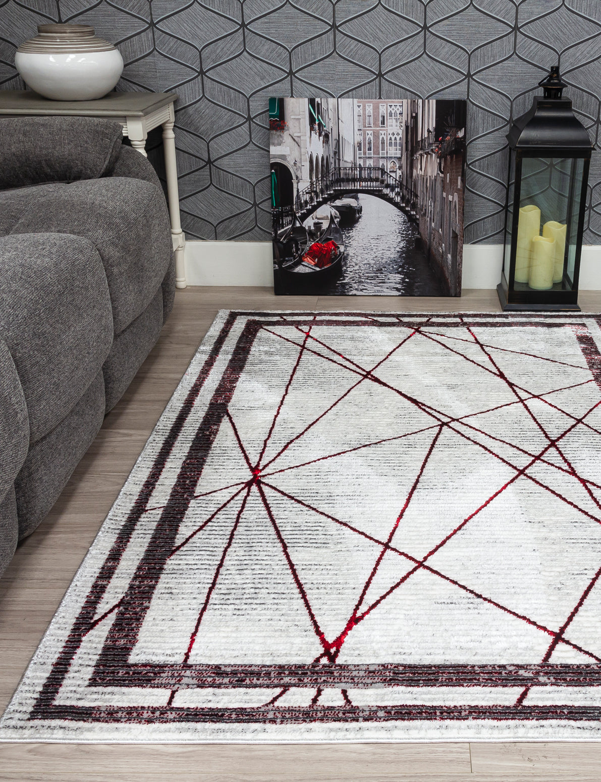 Glitz Art Deco - Red