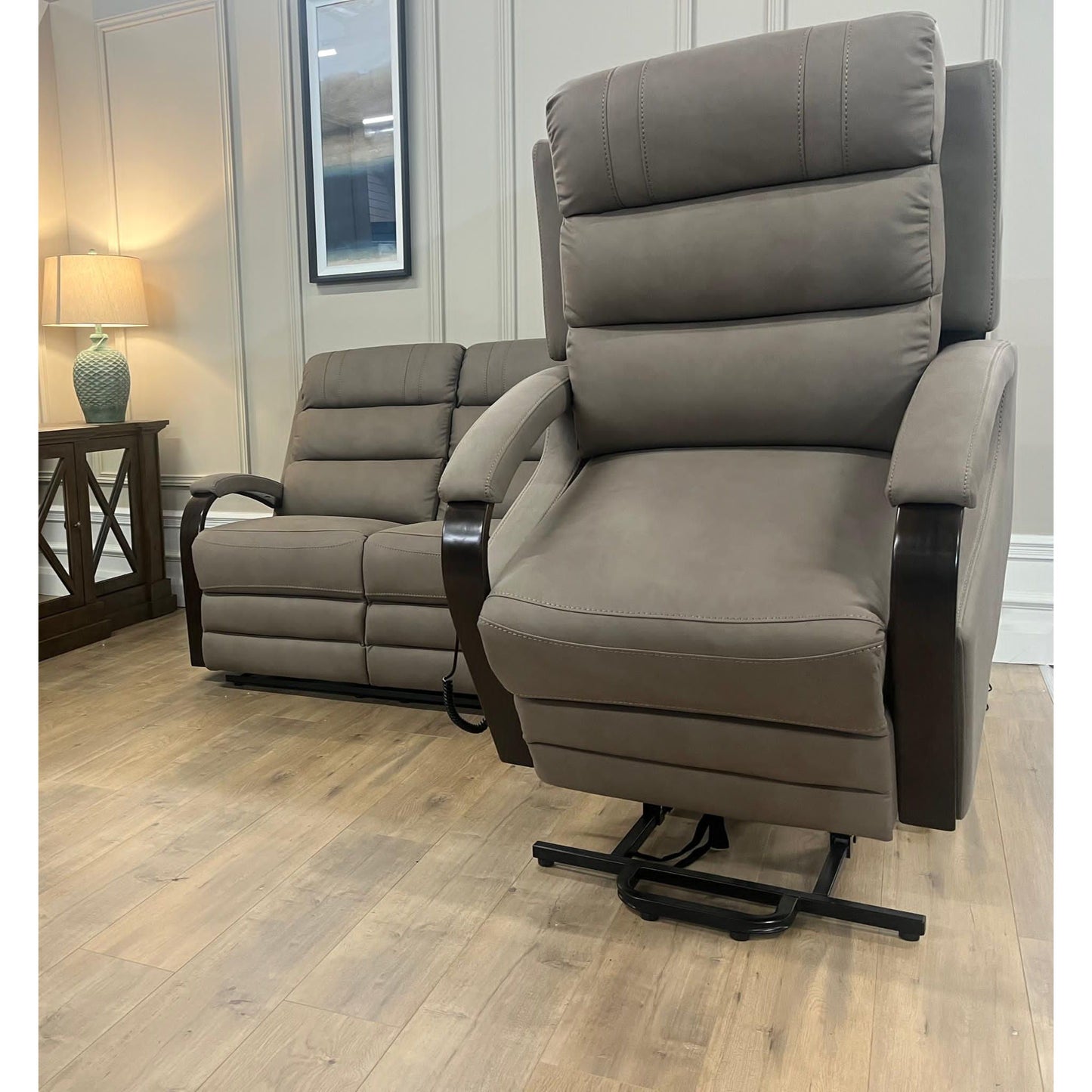 Tony Lift & Tilt Dual Motor - Taupe
