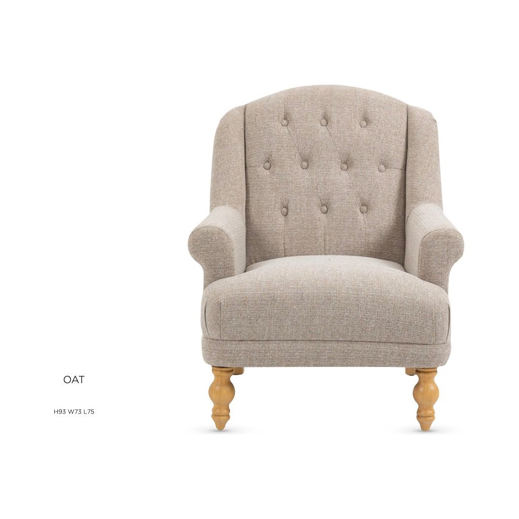 Charlotte Armchair Oat