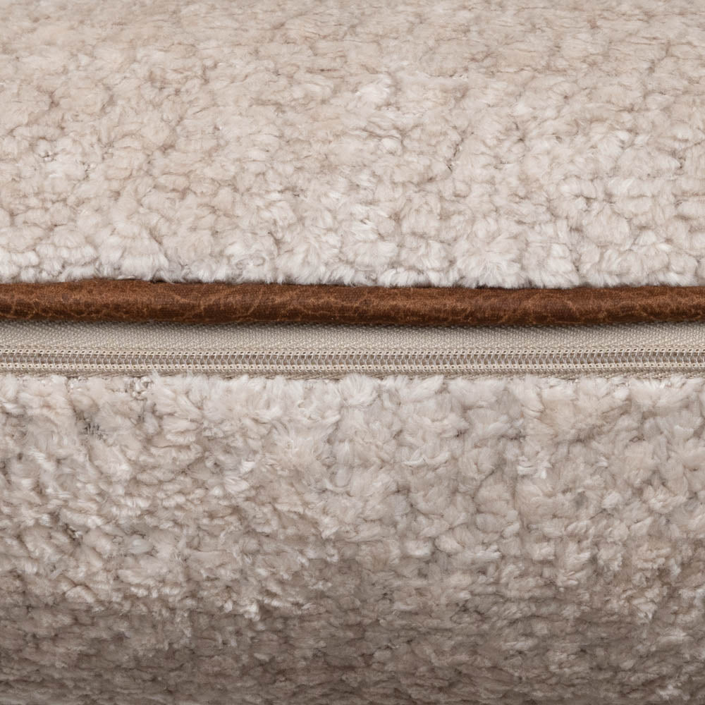 Scatter Box Quilo 43x43cm Cushion -Cream Brown