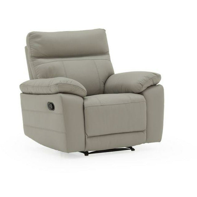 Lucca Armchair Light Grey Recliner