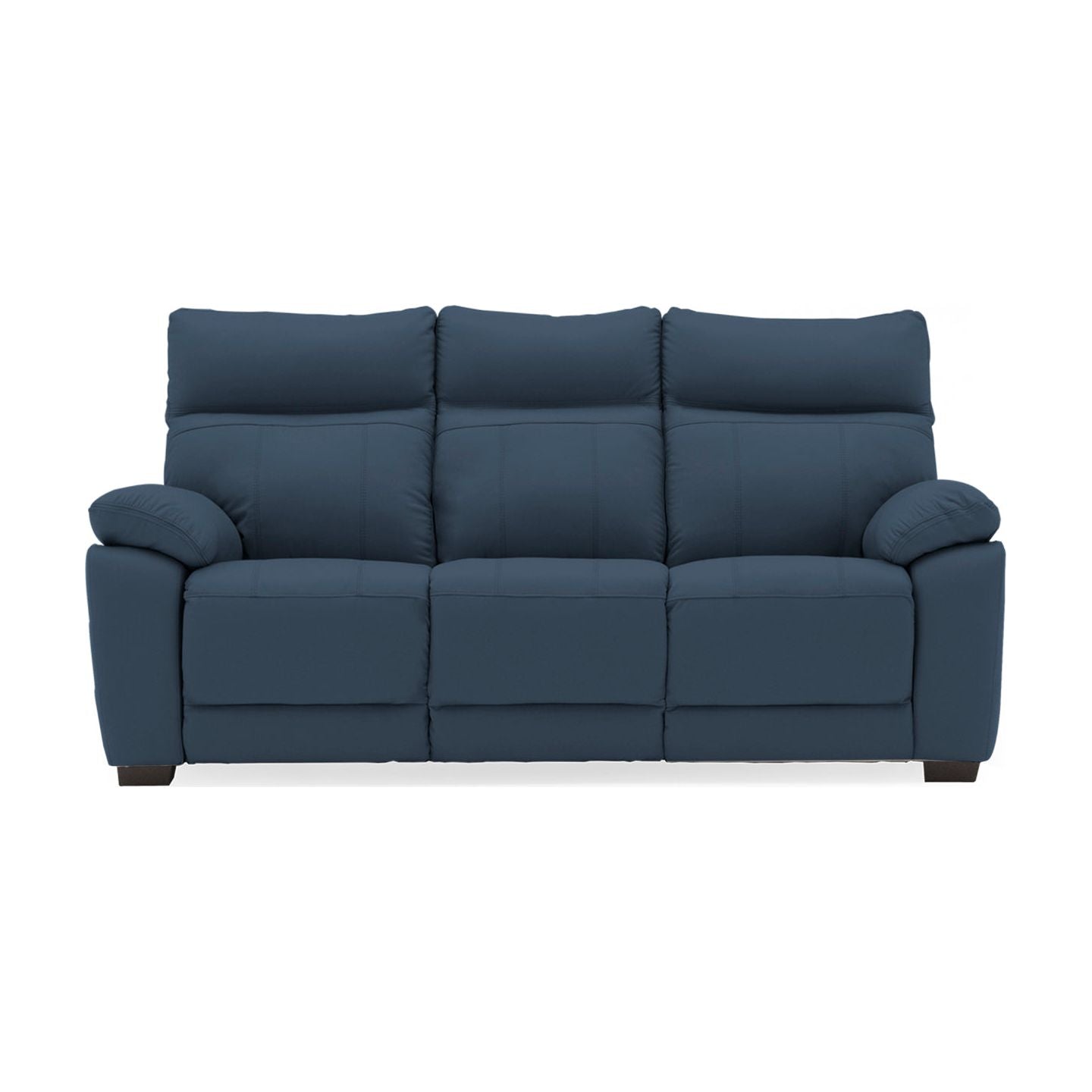 Lucca 3 Seater Indigo Fixed – Traynor Furnishings