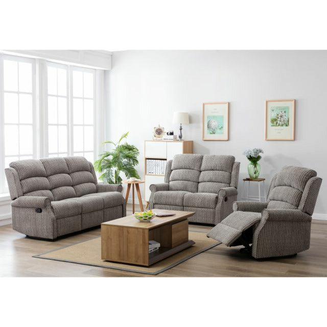 Wilson 3 Seater  Sofa Latte