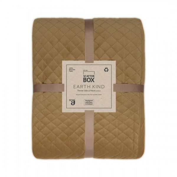 Scatter Box Erin 130x270cm Throw, Chartreuse