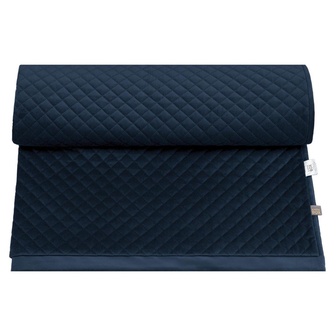 Scatter Box Erin 130x270cm Throw, Dark Navy