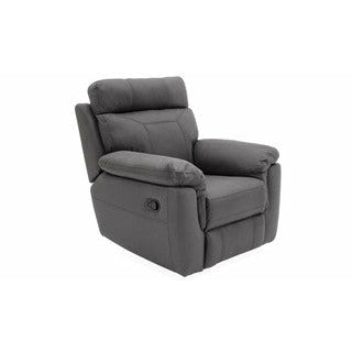 Noah Sofa Range Grey 1 Seater (Recliner)