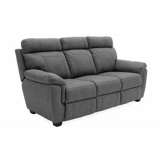 Noah Grey 3 Seater Sofa (Fixed)