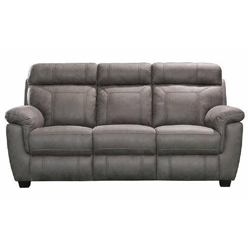Noah Grey 3 Seater Sofa (Fixed)