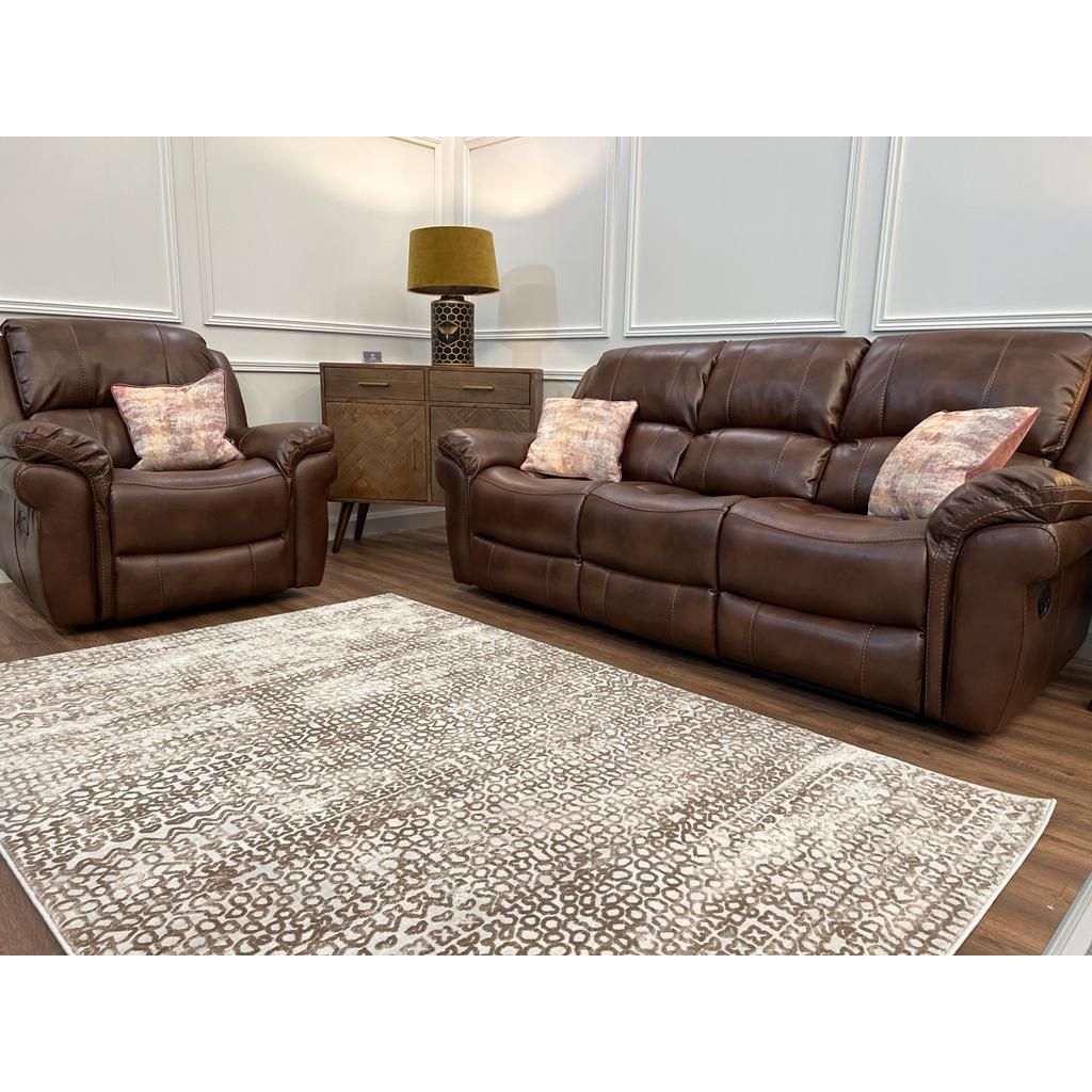 Farnham 3 Seater Tan