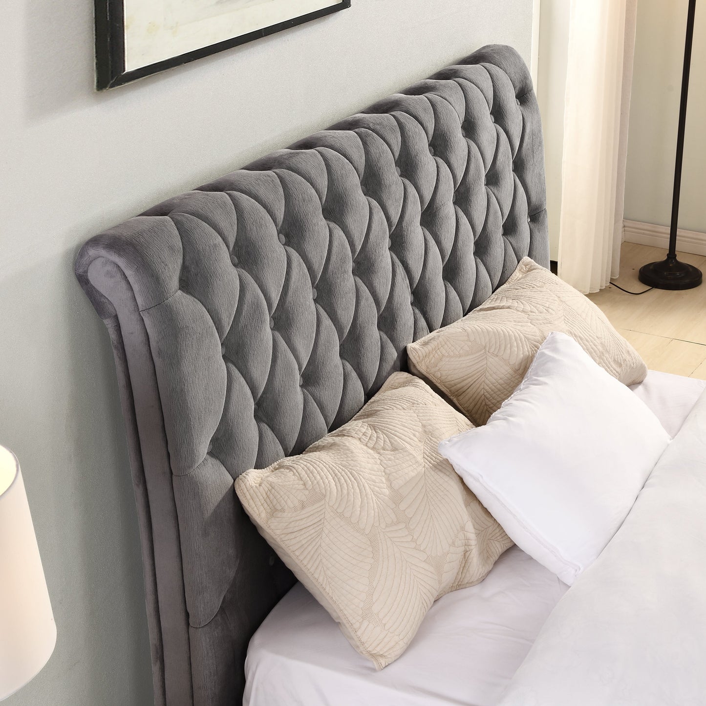 Dione - Grey 5ft king size