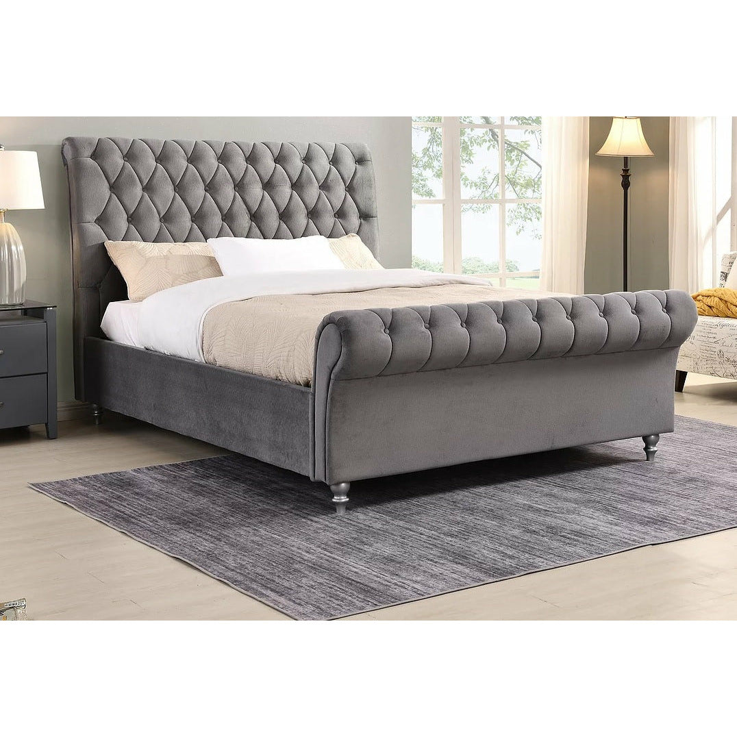 Dione - Grey 5ft king size