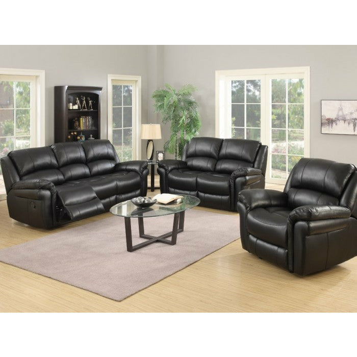 Farnham 3 Seater Black