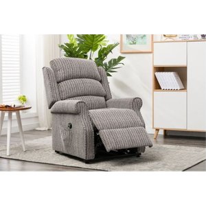 Wilson lift & tilt Dual Motor Armchair - Latte Fabric