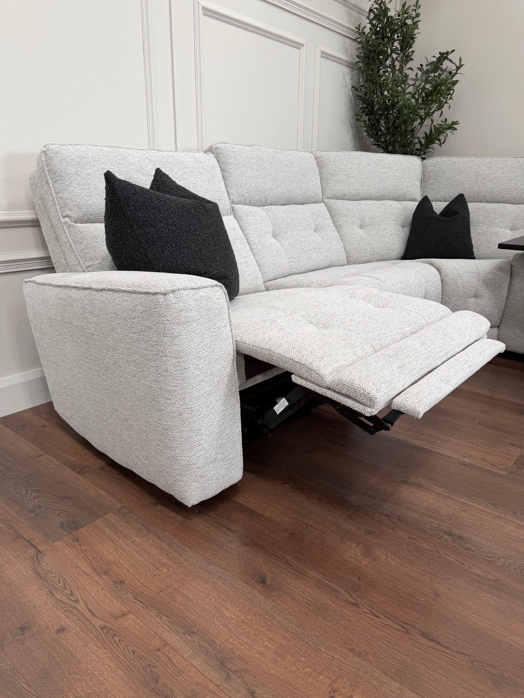 Chelsea Power Corner - Mist Grey