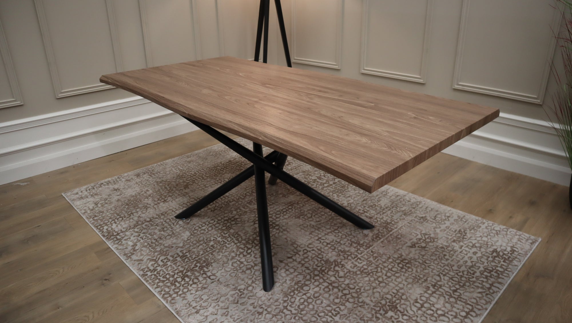 Bronx 1.8m Dining Set - Oak