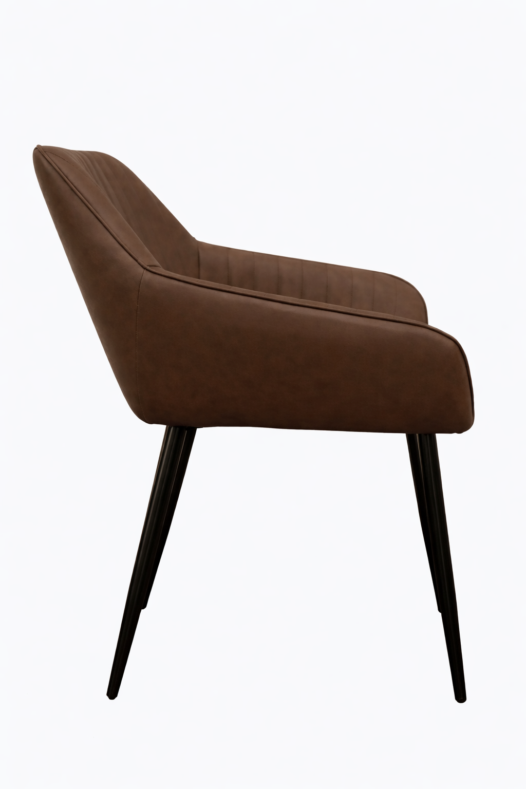 EZ Dining Chair - Brown PU
