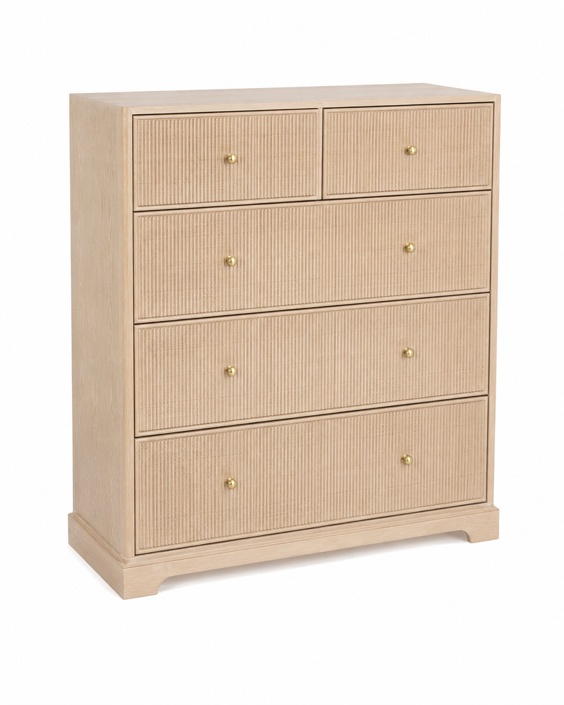 Cadence Tall Chest - Ash Wash