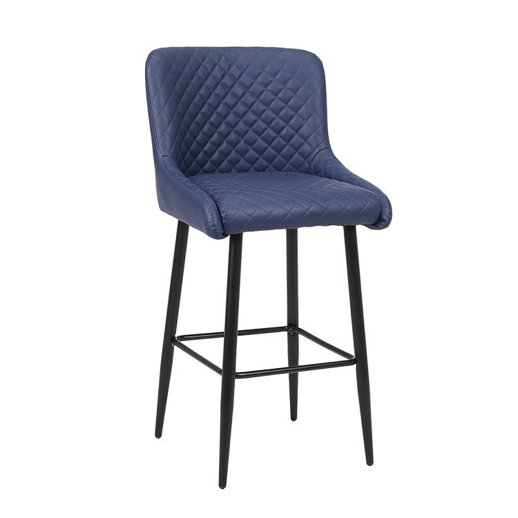 NEPTUNE BARSTOOL - Navy PU