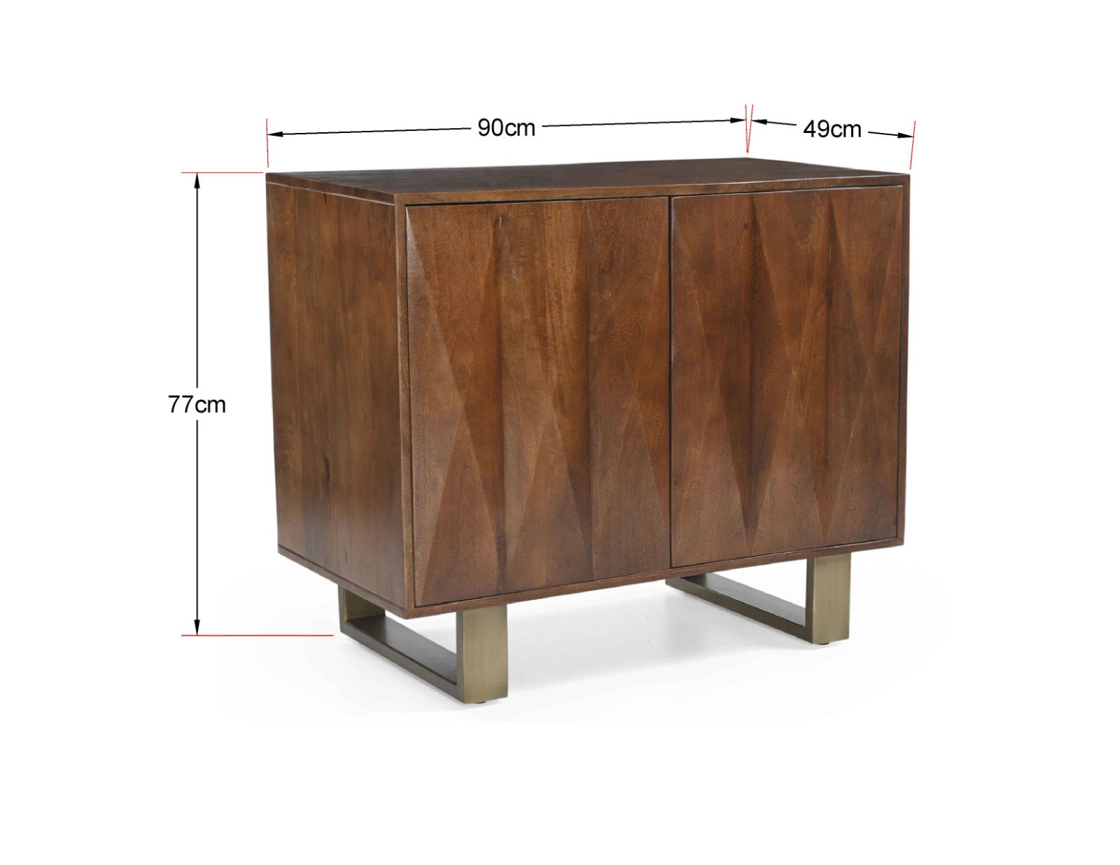 Oakley 2 Door Sideboard - 90cm