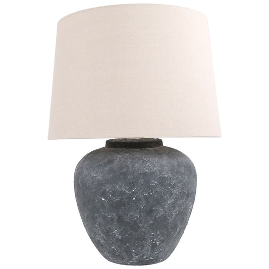 AMALFI CHARCOAL LAMP  - 56cm