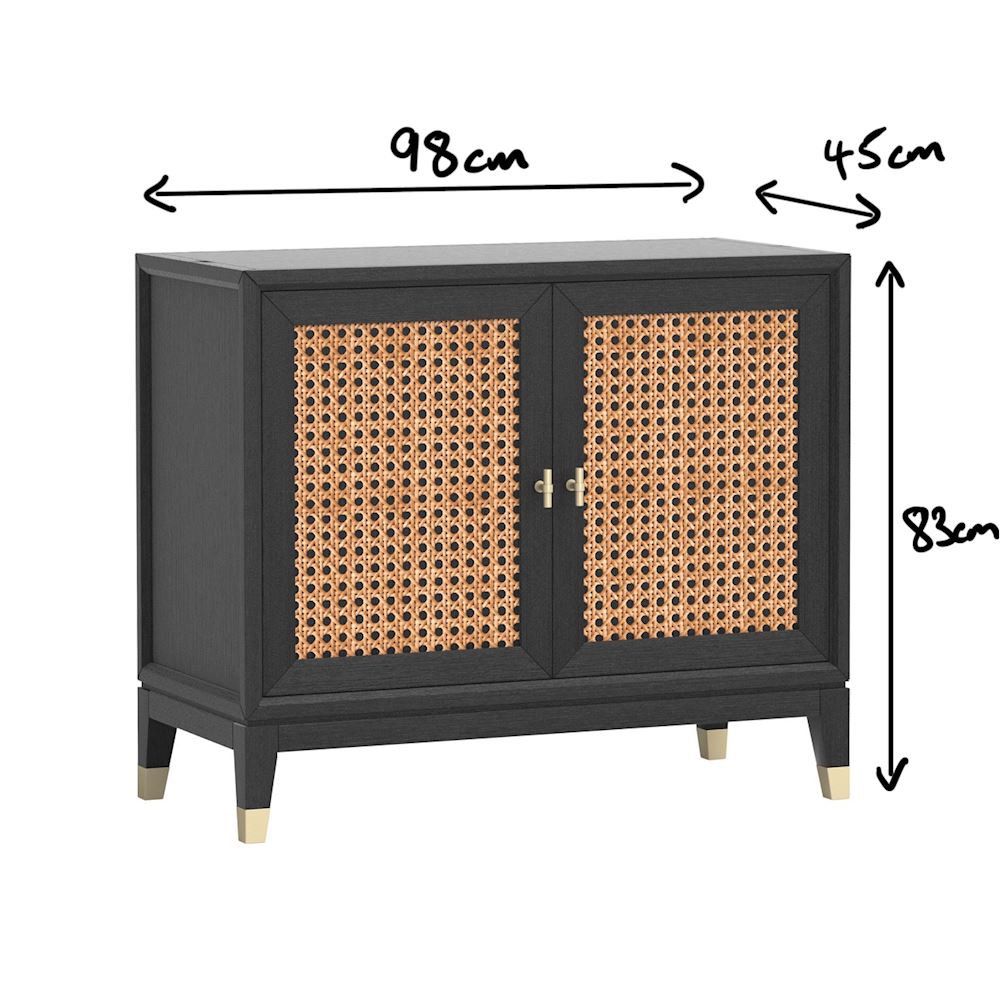 Batavia 2 Door Sideboard - 98cm