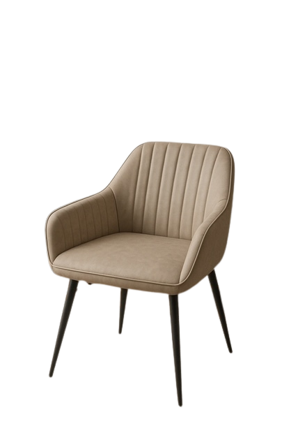 EZ Dining Chair - Taupe PU