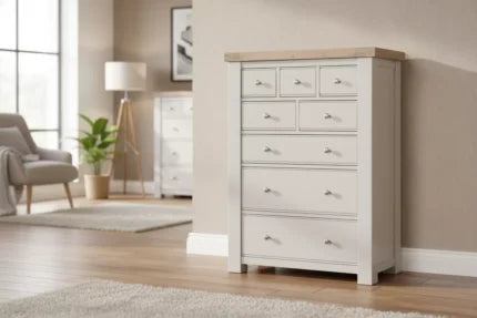 Doune Tall Chest - Taupe
