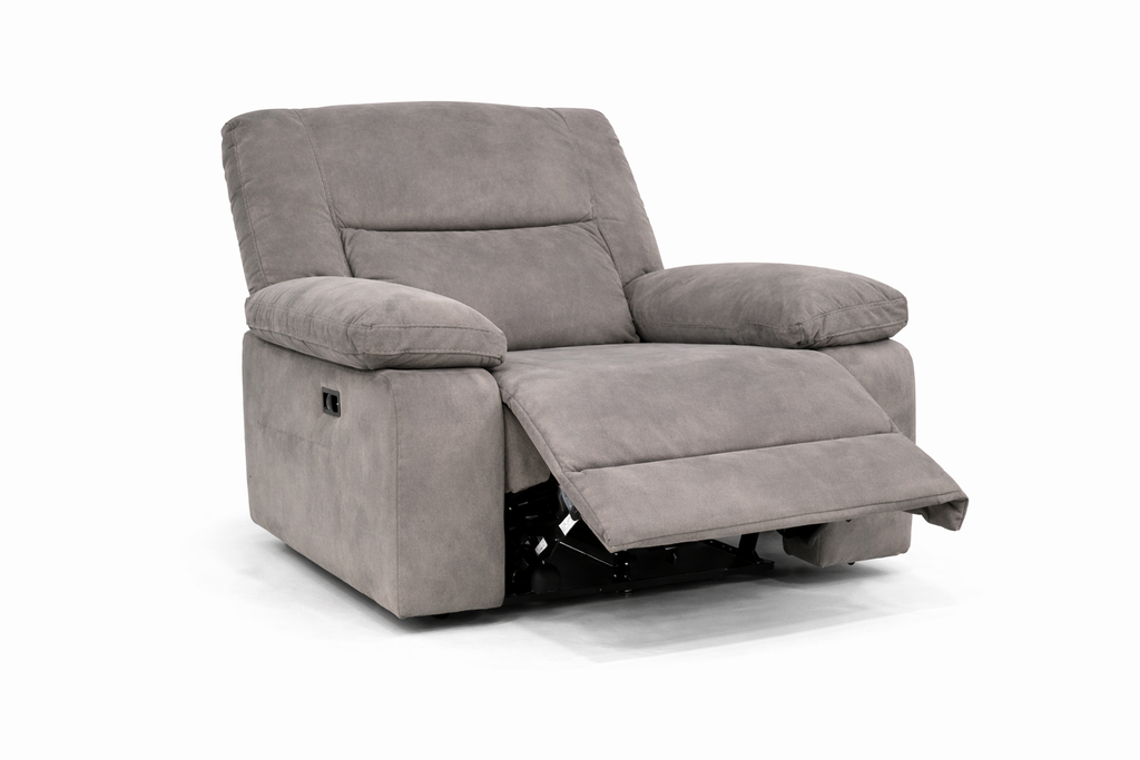 Fulton Power Sofa Range 3 + 1 + 1 - Dark Taupe