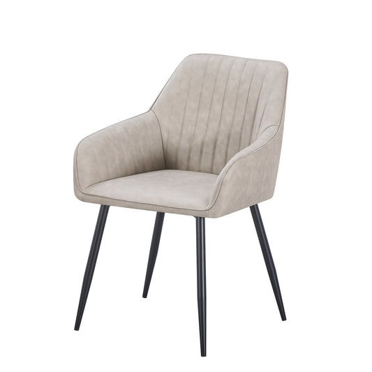 Eden Dining Chair - PU Cream