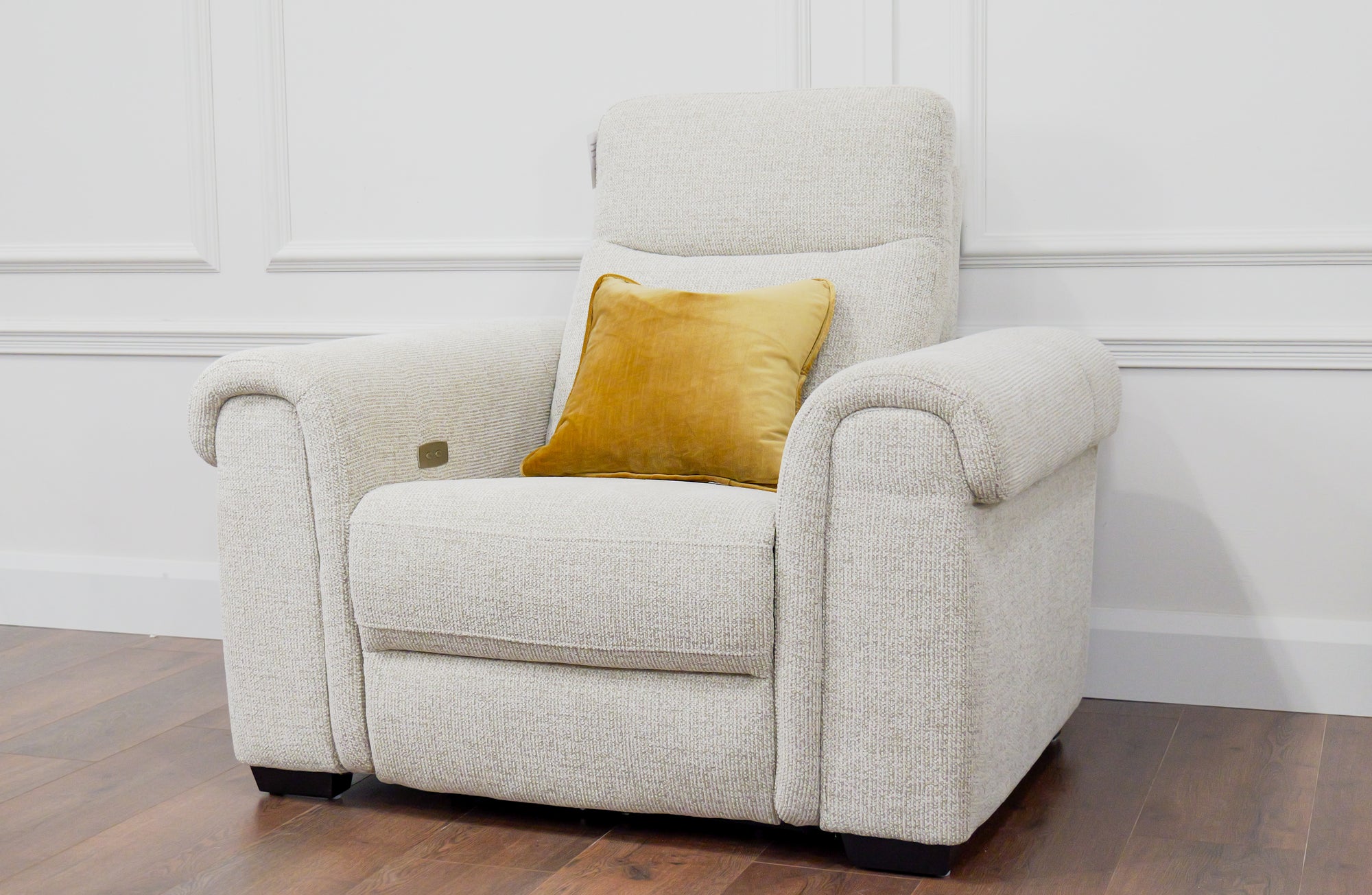 Madison 3 + 2 Power Sofa Range - Pebble