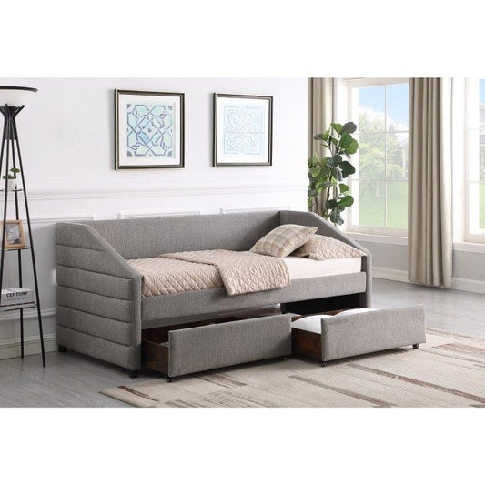 Aspen Day Bed With Storage - Grey