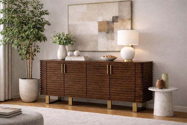 Berkley 4 Door Sideboard - 220cm