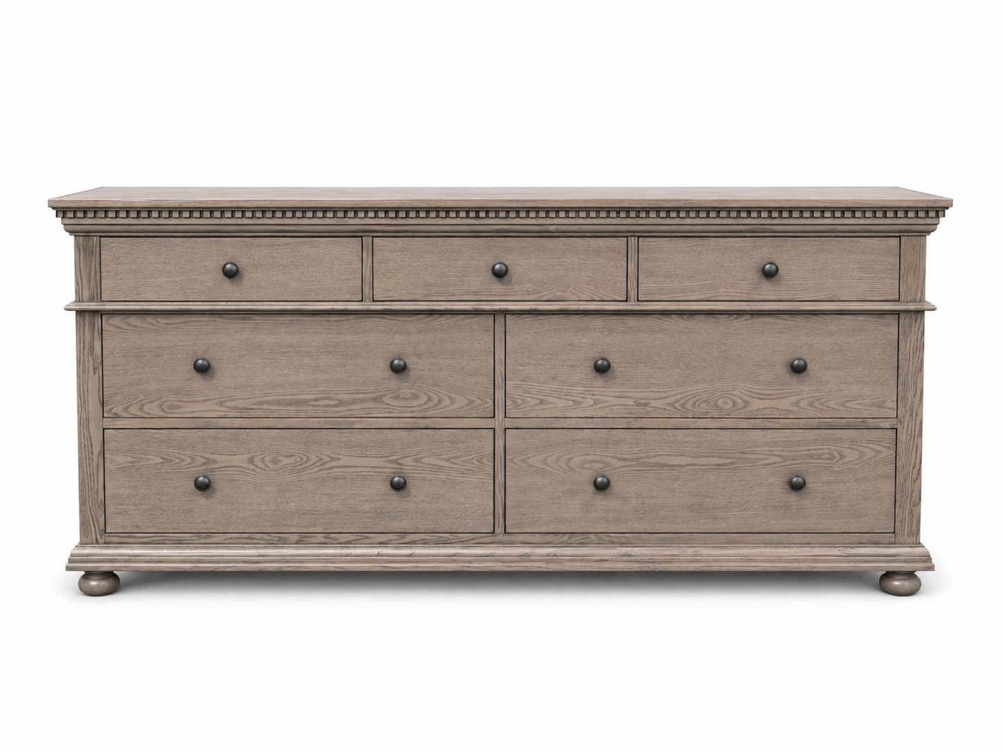 Knightsbridge Wide Chest - Ash Grey
