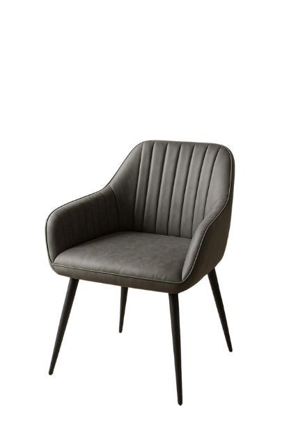 EZ Dining Chair - Smoke Grey PU