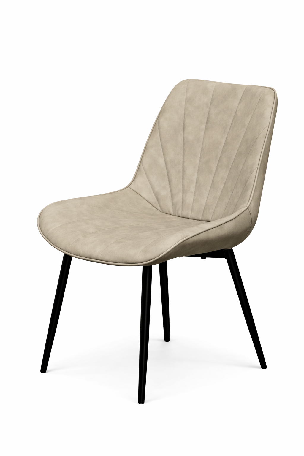 Tilly Dining Chair - PU Cream