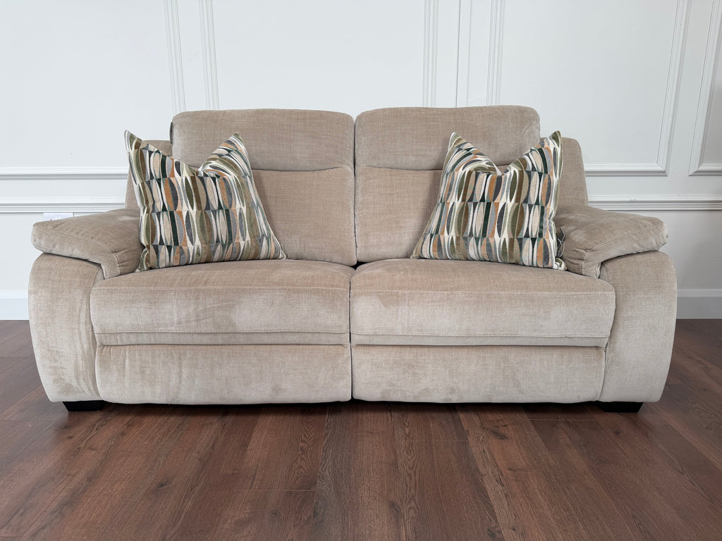 Heydon  3 Seater Power Recliner - Warm Beige