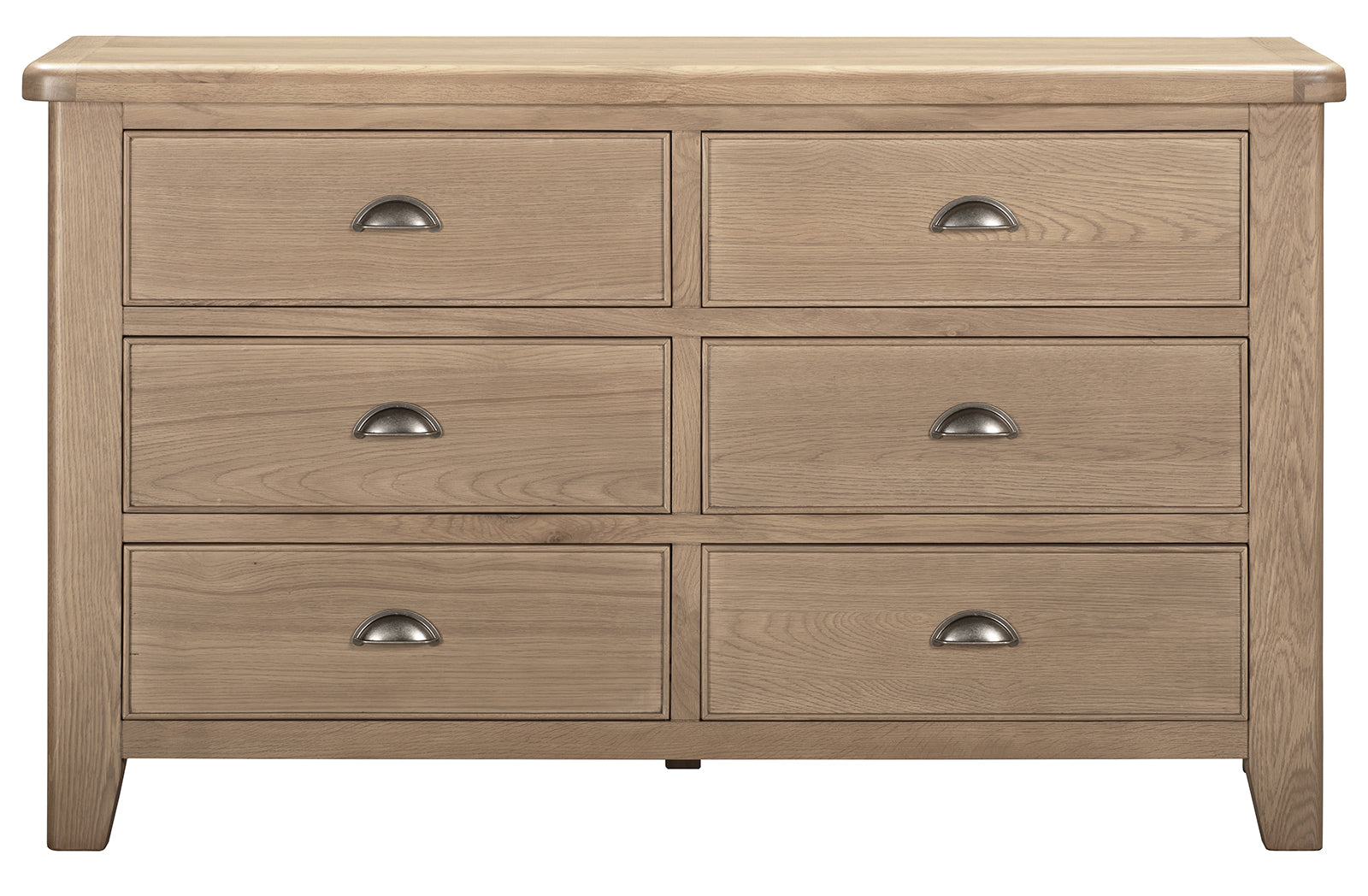 Aylesbury Wide Chest - Smoked Oak