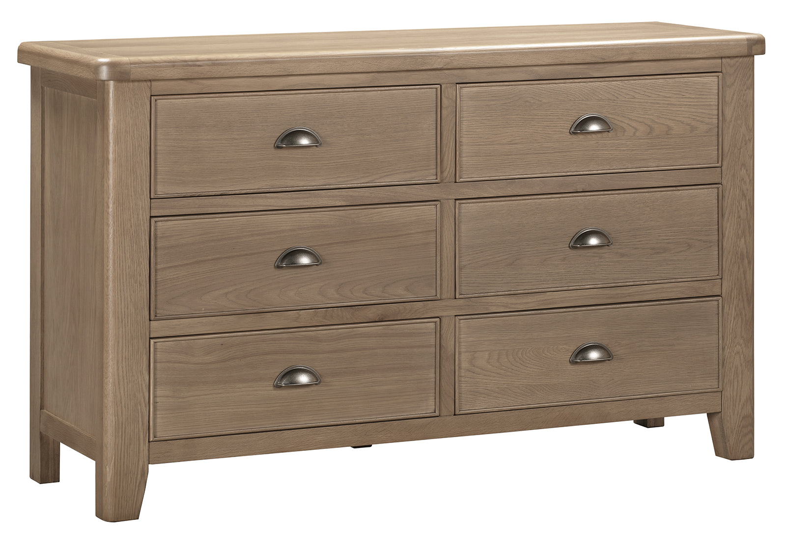 Aylesbury Wide Chest - Smoked Oak