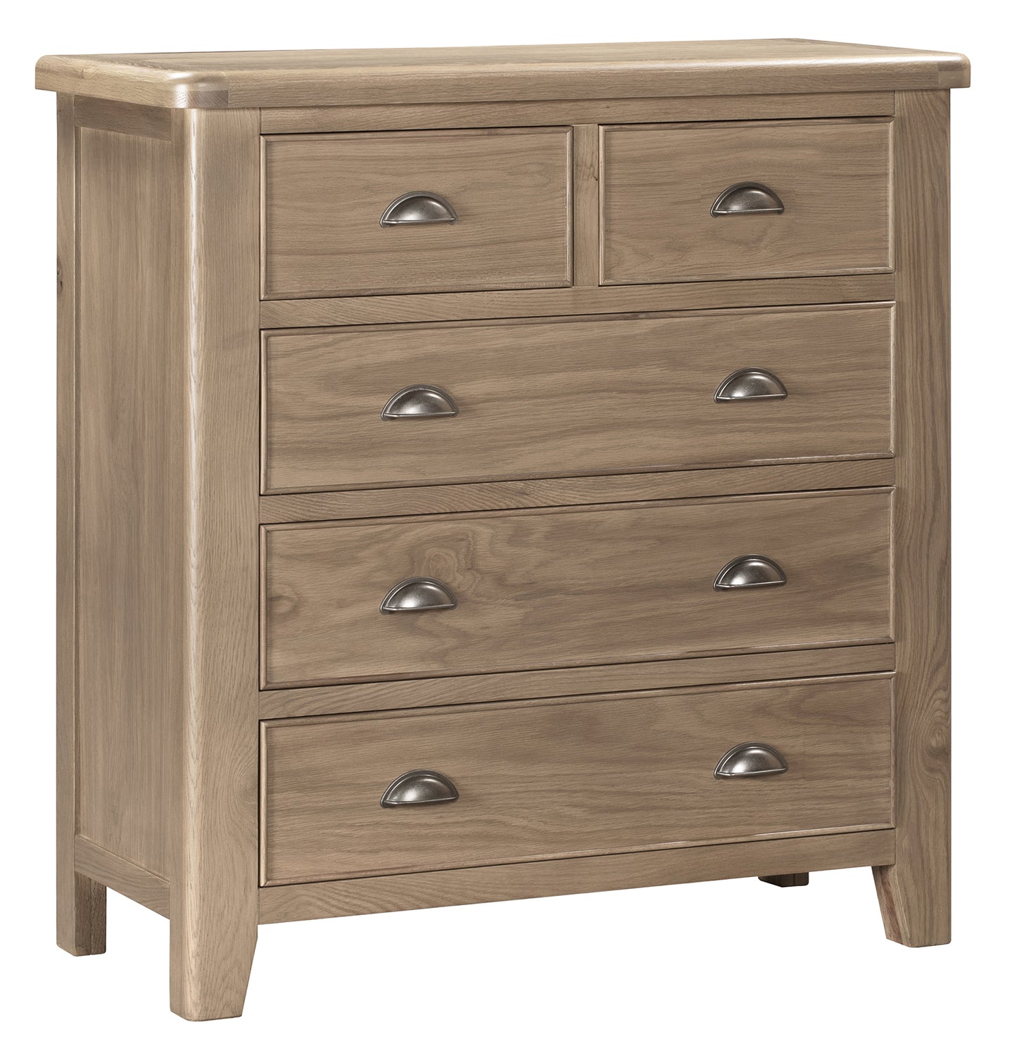 Aylesbury Tall Chest - Smoked Oak