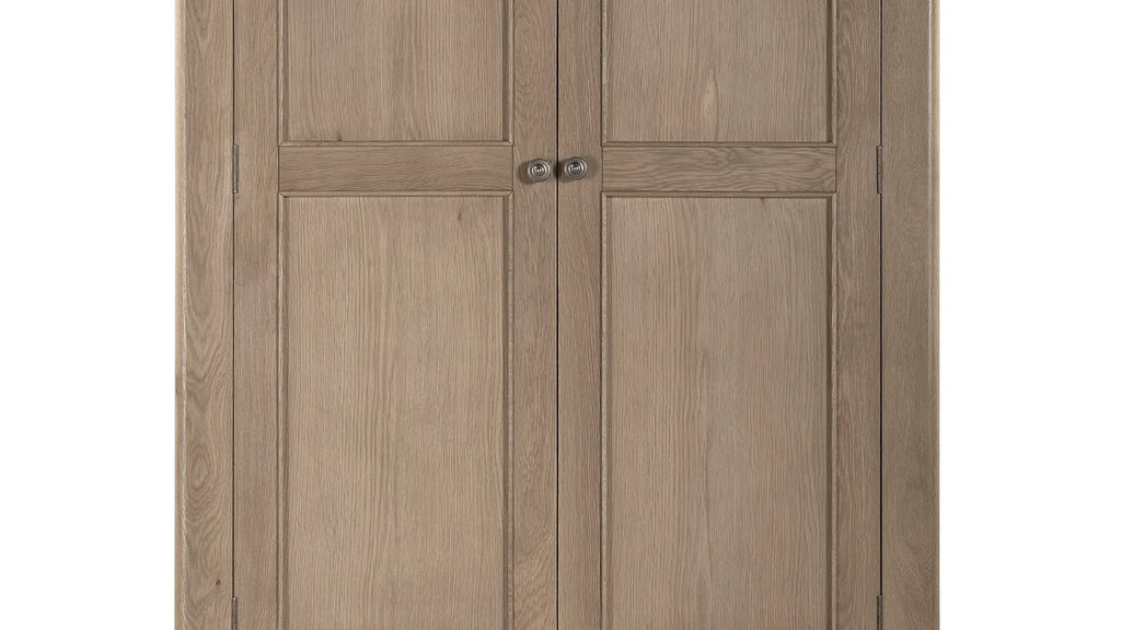 Aylesbury 2 Door Wardrobe - Smoked Oak