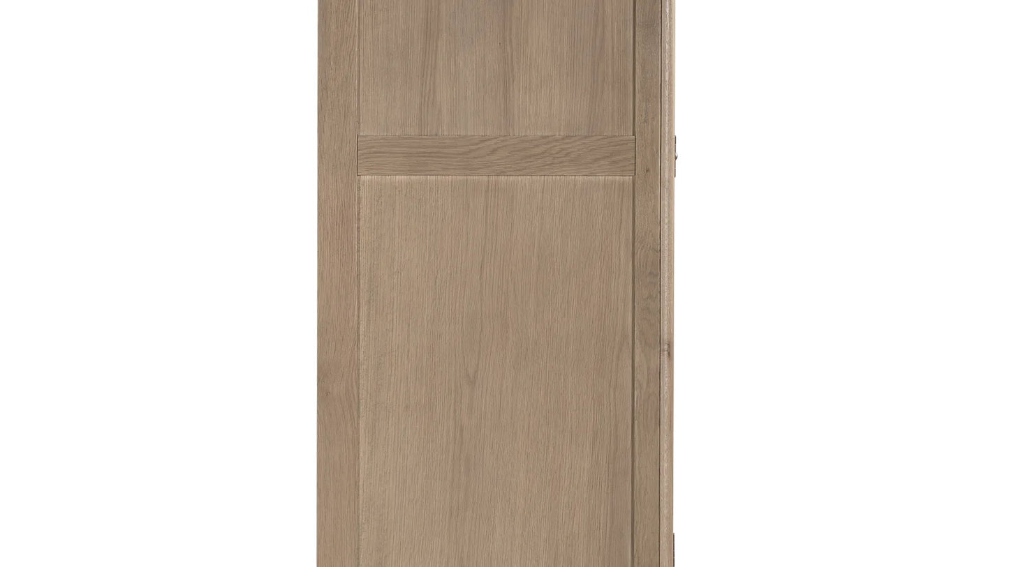 Aylesbury 2 Door Wardrobe - Smoked Oak