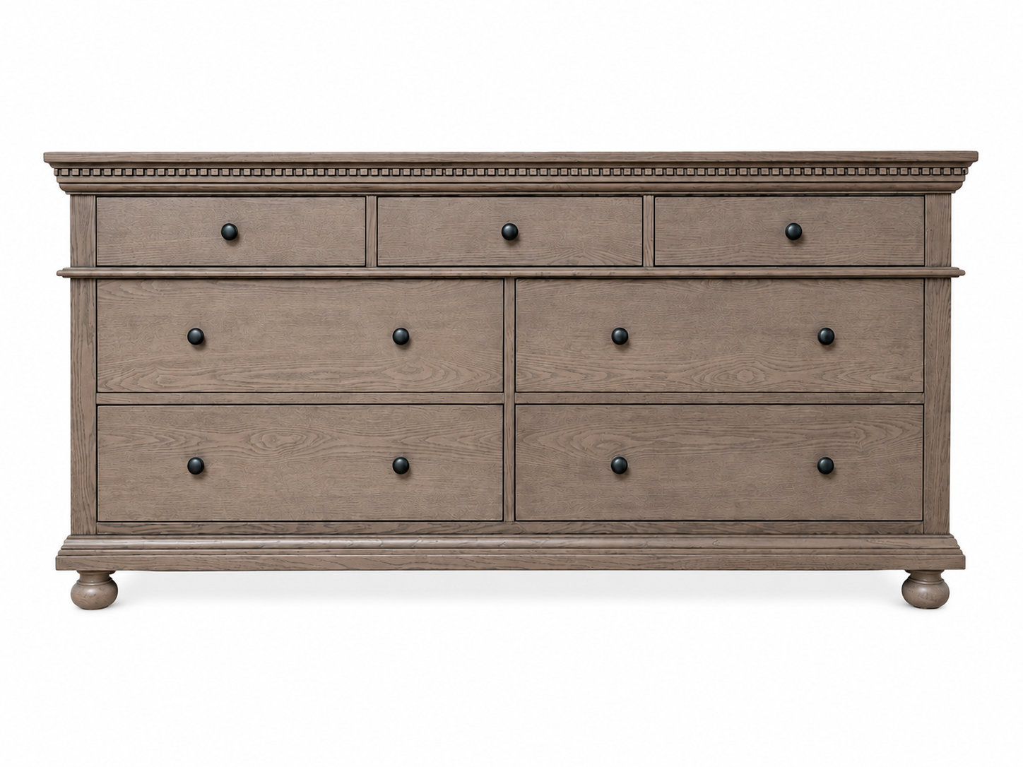 Knightsbridge Wide Chest - Ash Grey